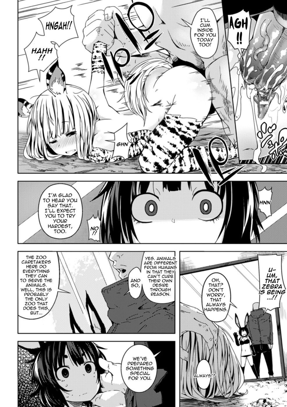 Hentai Manga Comic-Welcome to the Zoo!-Read-6